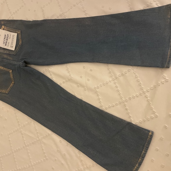 Frame Le Crop Mini Boot Jeans size 28